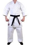 MAR-014A | White Karate Competition Uniform - Japanese Style (12oz Canvas Fabric)