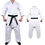 MAR-014B | White Karate Competition Uniform - Japanese Style (14oz Canvas Fabric)