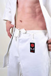 MAR-014A | White Karate Competition Uniform - Japanese Style (12oz Canvas Fabric)