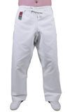 MAR-020C | 14oz White Traditional Karate Trousers