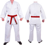 MAR-023 | White Lightweight Judo/Jiu-Jitsu Uniform for Beginner Students + FREE BELT