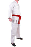 MAR-023 | White Lightweight Judo/Jiu-Jitsu Uniform for Beginner Students + FREE BELT