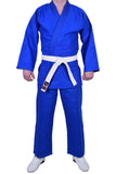 MAR-024A | Lightweight Blue Judo/Jiu-Jitsu Uniform for Beginner Students + FREE BELT