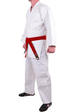 MAR-023 | White Lightweight Judo/Jiu-Jitsu Uniform for Beginner Students + FREE BELT