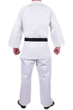 MAR-025 | Mediumweight White Judo/Jiu-Jitsu Uniform For Intermediate Students + FREE BELT