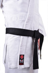 MAR-025 | Mediumweight White Judo/Jiu-Jitsu Uniform For Intermediate Students + FREE BELT