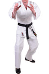 MAR-025 | Mediumweight White Judo/Jiu-Jitsu Uniform For Intermediate Students + FREE BELT