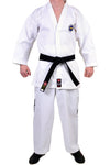 MAR-039 | White ITF Taekwondo Student Uniform + FREE BELT