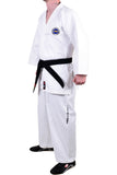 MAR-039 | White ITF Taekwondo Student Uniform + FREE BELT