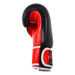 MAR-104 | Red+Black Genuine Leather Boxing Gloves