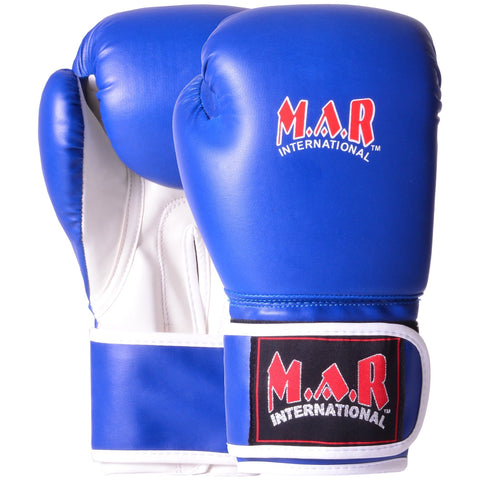 MAR-112C | Blue Boxing & Kickboxing Gloves