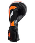 MAR-118C | Orange & Black Tiger Print Boxing & Kickboxing Gloves