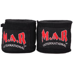 MAR-121B | Black Elasticated Boxing & Martial Arts Hand Wraps