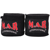 MAR-121B | Black Elasticated Boxing & Martial Arts Hand Wraps