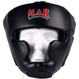 MAR-131B | Genuine Cowhide Leather Head Guard For Competition & Training