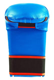 MAR-141B | Blue Karate Gloves w/ Moulded Padding