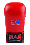 MAR-141C | Red Karate Gloves w/ Moulded Padding