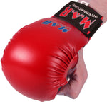 MAR-142B | Red Karate Gloves w/ Moulded Padding