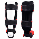 MAR-149A | Kickboxing & Thai boxing Genuine Leather Shin & Instep Guards