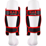 MAR-153B | Multilayered Black Shin Guards