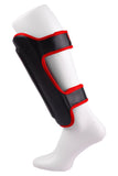 MAR-153B | Multilayered Black Shin Guards