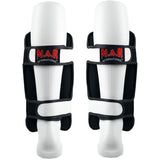 MAR-153D | Multilayered White Shin Guards