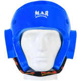 MAR-160C | Blue Dipped Foam Martial Arts Head Guard