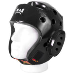 MAR-160B | Black Dipped Foam Martial Arts Head Guard