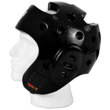 MAR-160B | Black Dipped Foam Martial Arts Head Guard