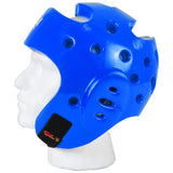 MAR-160C | Blue Dipped Foam Martial Arts Head Guard