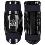 MAR-166B | Black Dipped Foam Double Layer Shin Guard