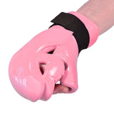 MAR-165D | Pink Dipped Foam - Double Layer Punching Gloves