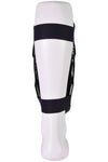 MAR-166B | Black Dipped Foam Double Layer Shin Guard