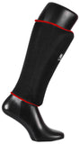 MAR-170B | Black Elasticated Fabric Shin Guard For Shin Protection