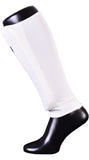 MAR-170A | White Elasticated Fabric Shin Guard For Shin Protection