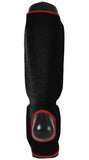 MAR-171B | Black Elasticated Fabric Shin & Instep Guard