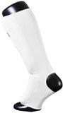 MAR-171A | White Elasticated Fabric Shin & Instep Guard