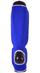 MAR-171D | Blue Elasticated Fabric Shin & Instep Guard