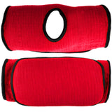 MAR-173C | Red Elasticated Fabric Elbow Pads