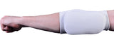 MAR-173A | White Elasticated Fabric Elbow Pads