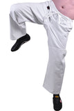 MAR-031A | White Judo Trousers