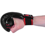 MAR-142D | Black Karate Gloves w/ Moulded Padding