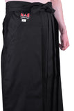 MAR-073A | Traditional Black Aikido Hakama