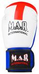 MAR-115 | White St Georges Boxing/Kickboxing Gloves