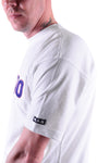 MAR-084E | White Round-Neck Aikido T-Shirt (OD)