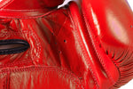 MAR-106A | Red IPPON Genuine Cowhide Leather Boxing Gloves