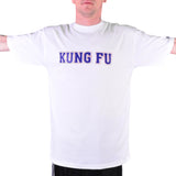 MAR-084C | White Round-Neck Kung Fu T-Shirt (OD)