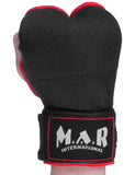 MAR-119A | Black Hand Wrap Mitts w/ Padded Knuckles