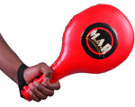 MAR-205C | Red+Black Focus Paddles for Sparring (Sold as Pair)