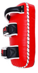 MAR-203 | Red+Black IPPON Heavy Genuine Leather Thai Pad - quality-martial-arts